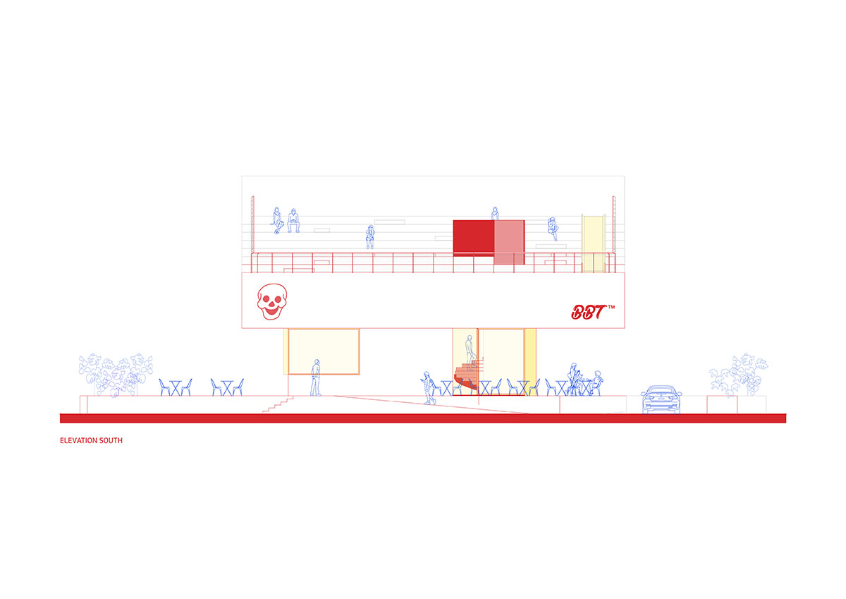 TAEP/AAP creates restaurant featuring a multifunctional grand canopy in Kuwait