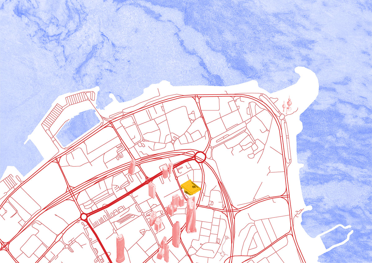 TAEP/AAP creates restaurant featuring a multifunctional grand canopy in Kuwait