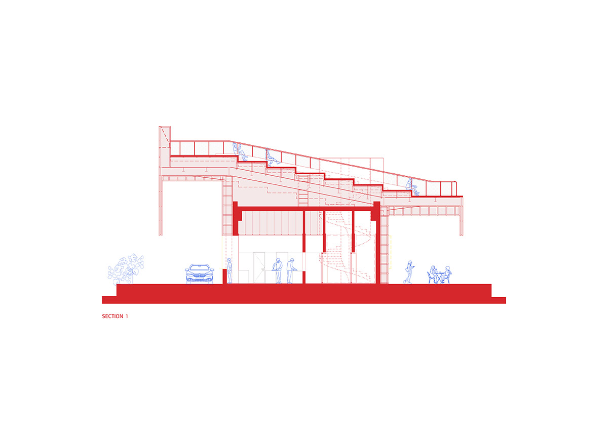 TAEP/AAP creates restaurant featuring a multifunctional grand canopy in Kuwait