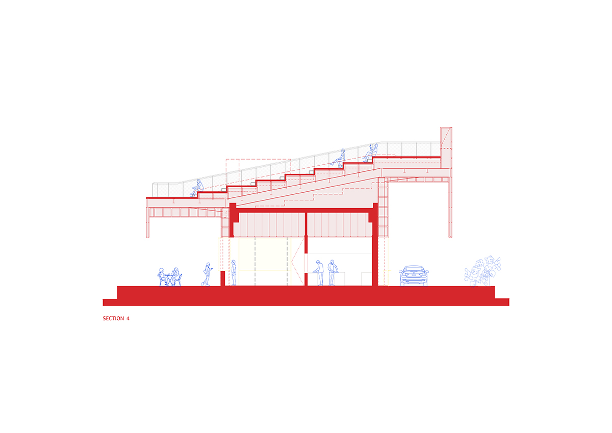TAEP/AAP creates restaurant featuring a multifunctional grand canopy in Kuwait