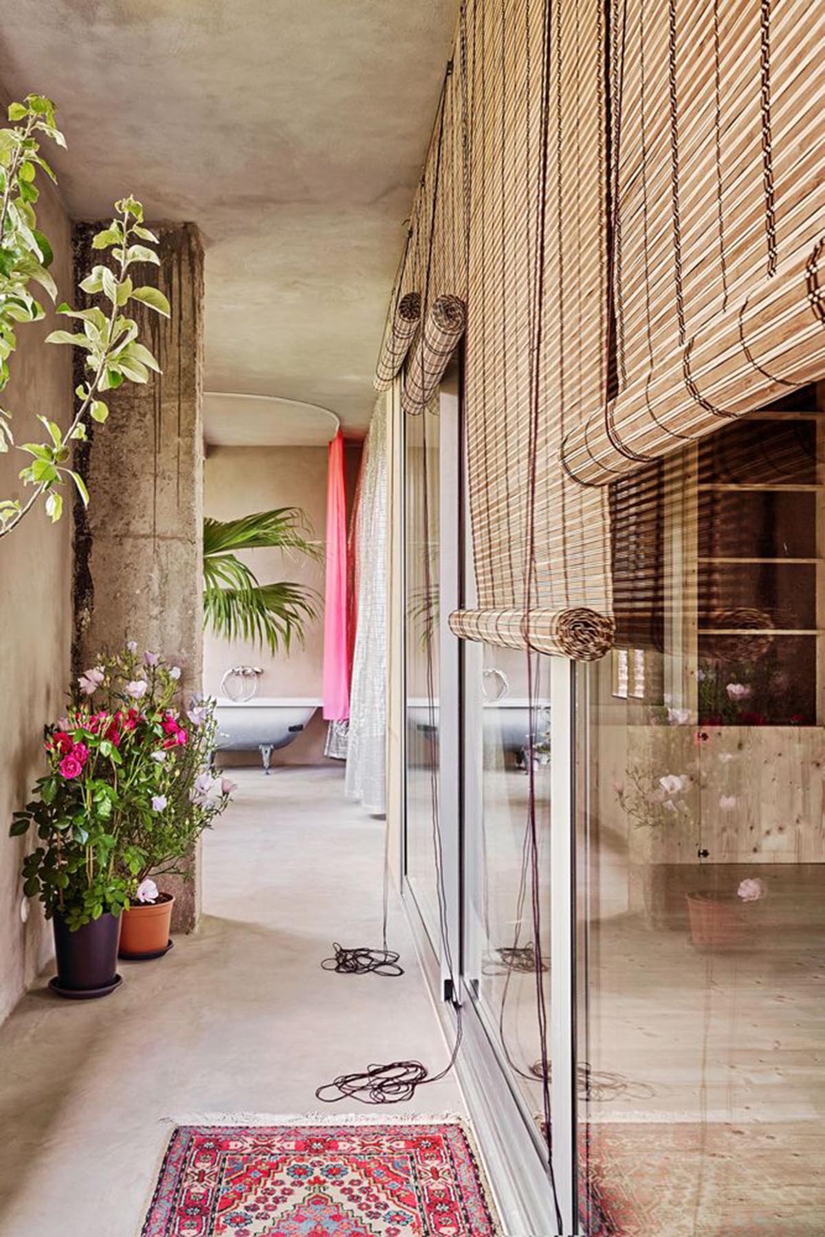 Takk renovates interior of a house in Madrid with wood and natural cork for energy efficiency