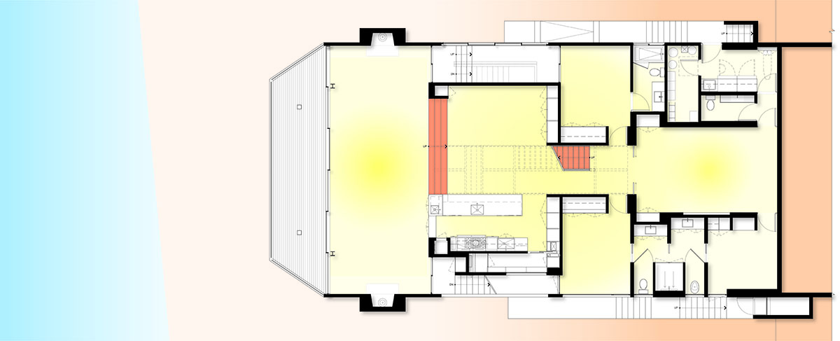 SPF:a renovates 1970s Jerrold Lomax residential design maximizing view towards the ocean in Malibu