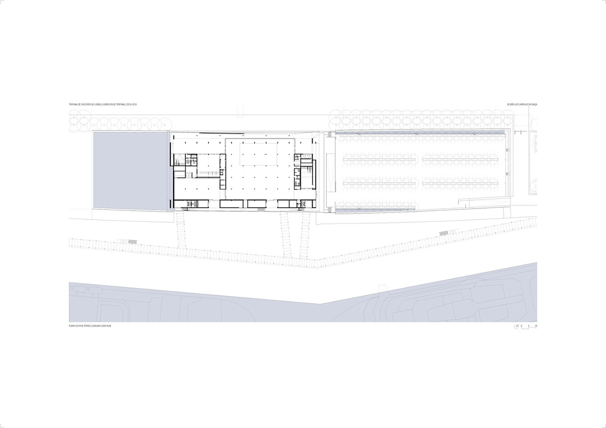 Carrilho da Graça Arquitectos creates concrete topography for Lisbon Cruise Terminal