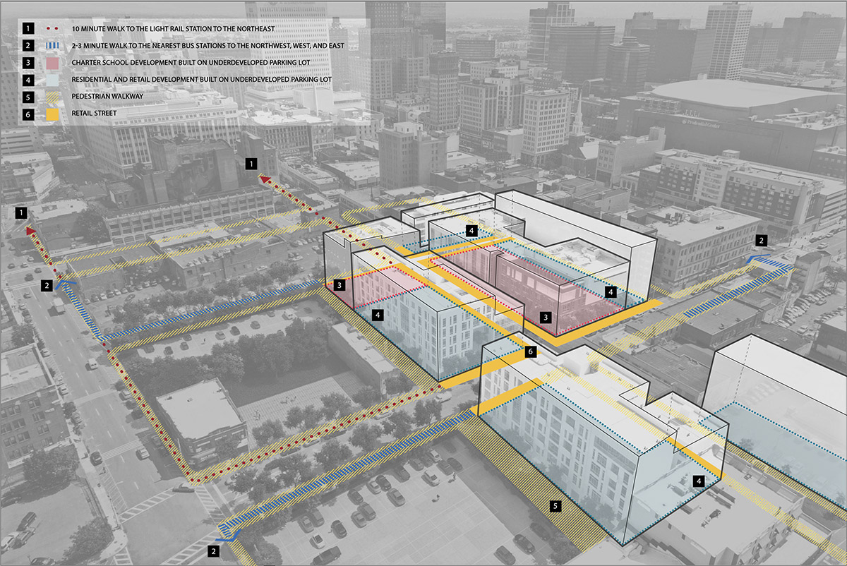 Richard Meier & Partners completes 3 new buildings featuring different façade palette in Newark