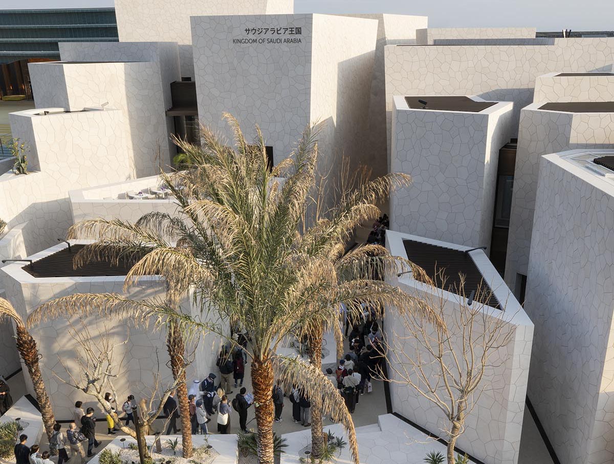 Foster + Partners reveals village-like Saudi Arabia Pavilion with meandering streets at Expo Osaka