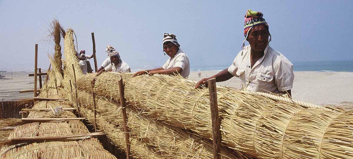 Peru Pavilion will unfold the ancestral techniques of the Uros and Aimara communities 