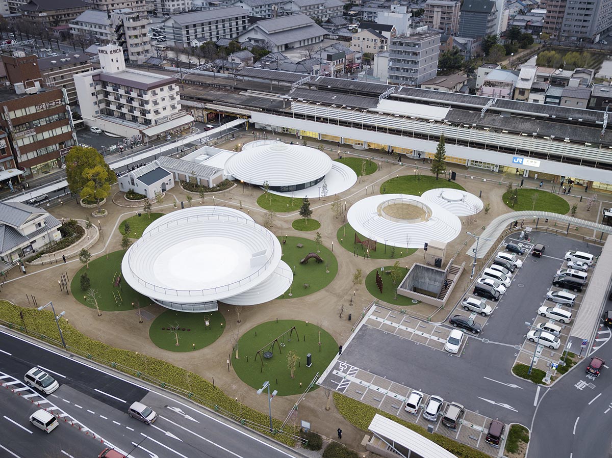 Nendo&rsquo;s first public space project revives Japanese tombs with rounded CoFuFun plaza