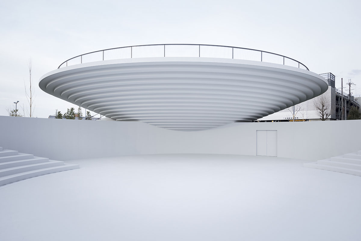 Nendo&rsquo;s first public space project revives Japanese tombs with rounded CoFuFun plaza