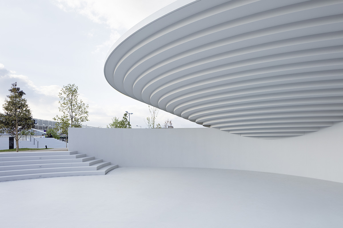Nendo&rsquo;s first public space project revives Japanese tombs with rounded CoFuFun plaza