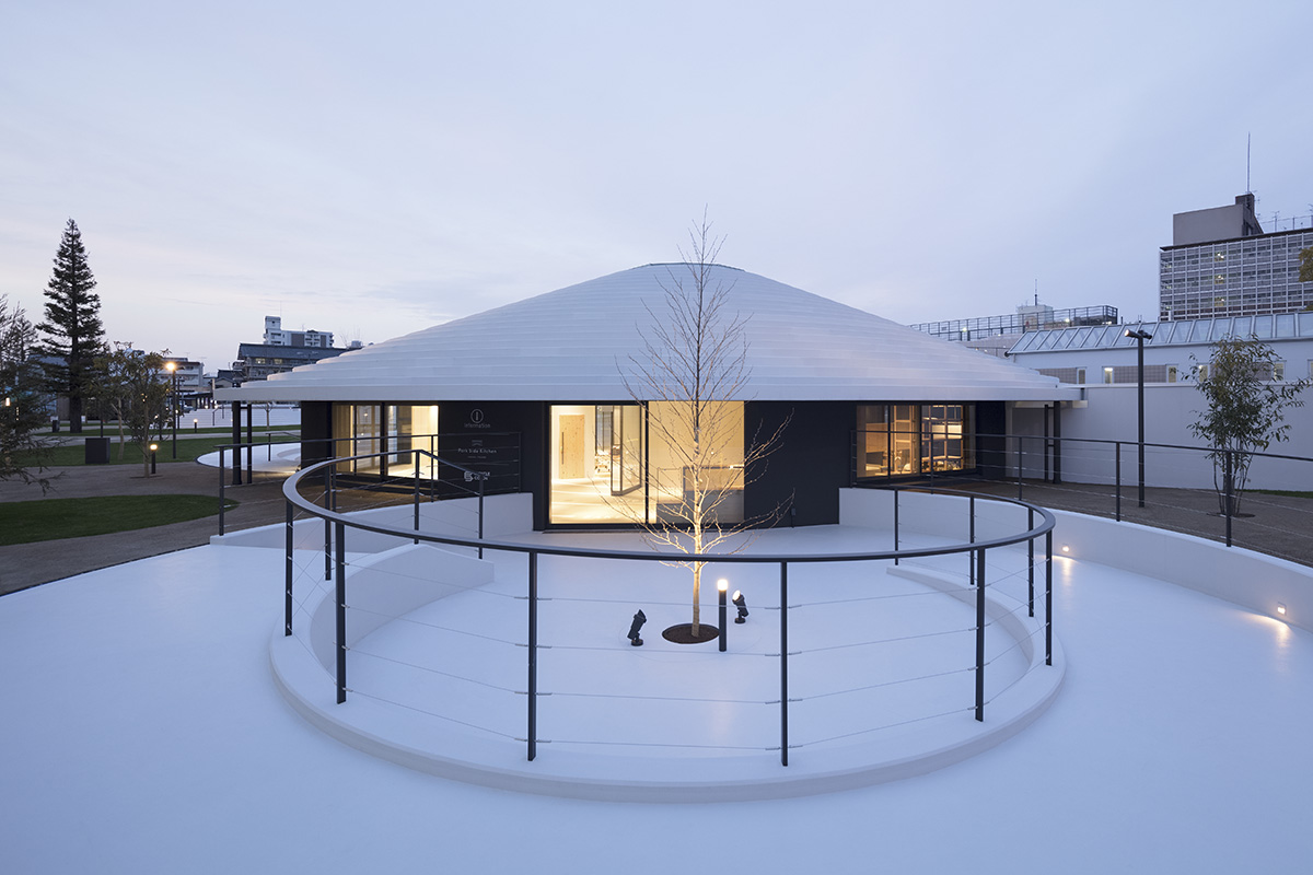 Nendo&rsquo;s first public space project revives Japanese tombs with rounded CoFuFun plaza