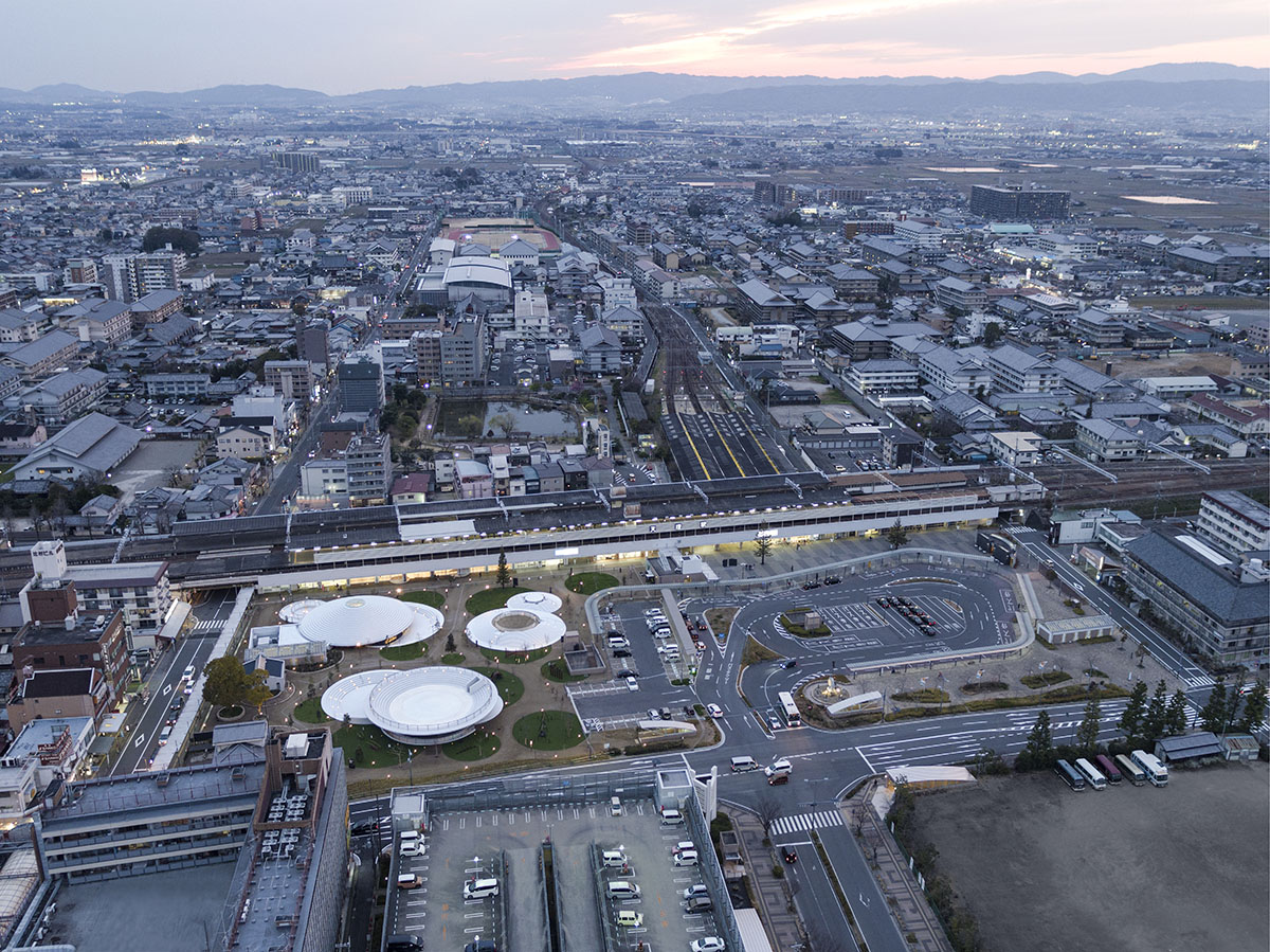 Nendo&rsquo;s first public space project revives Japanese tombs with rounded CoFuFun plaza
