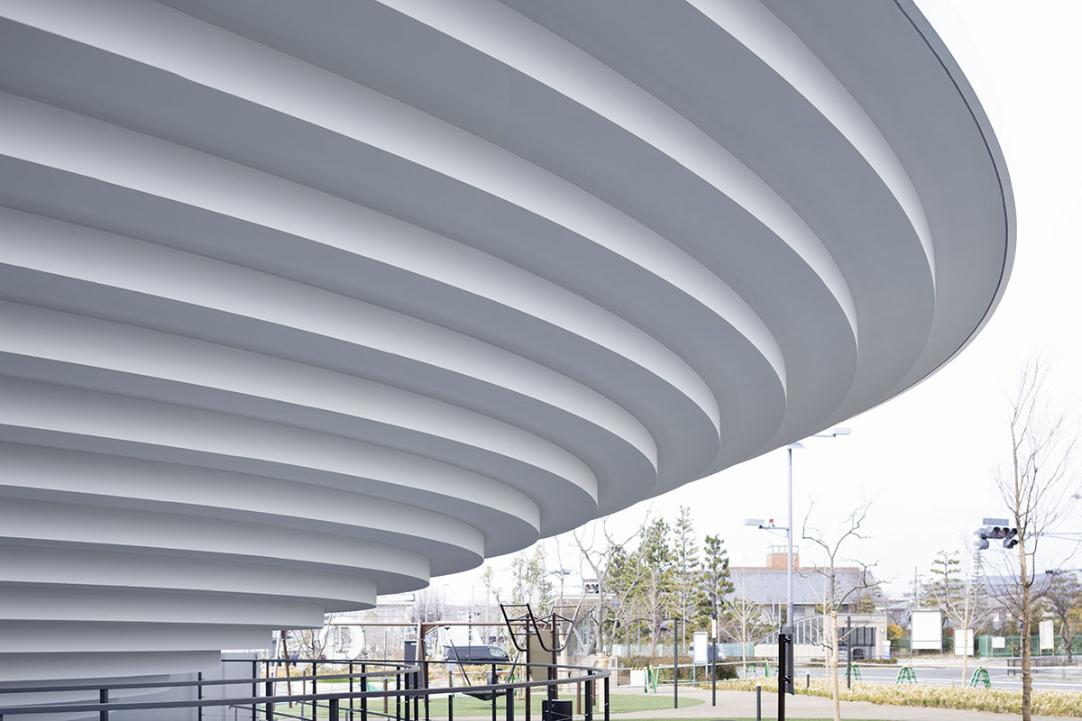 Nendo&rsquo;s first public space project revives Japanese tombs with rounded CoFuFun plaza