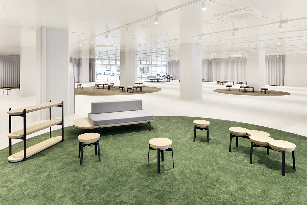 Nendo&rsquo;s first public space project revives Japanese tombs with rounded CoFuFun plaza