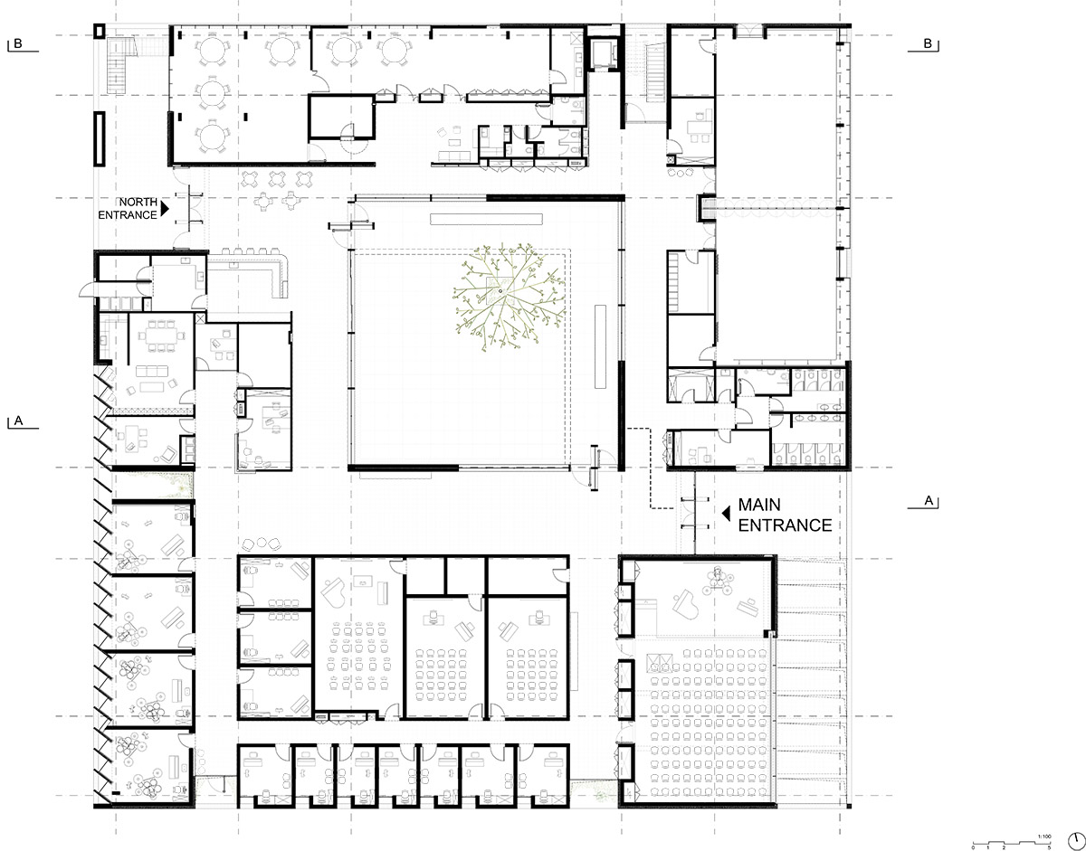 Herzliya Cultural Center by A. Lerman Architects provides a wide ...