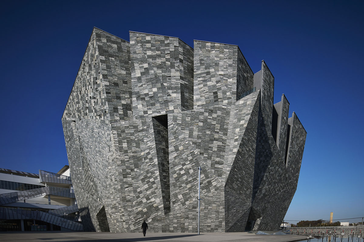 Kengo Kuma Creates Monolithic Kadokawa Culture Museum Made