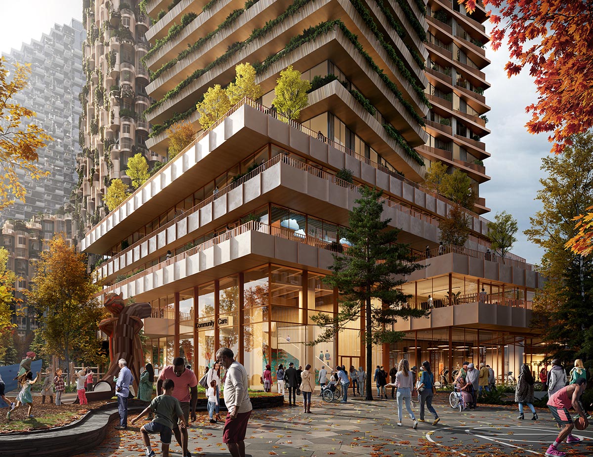 Adjaye Associates, Alison Brooks Architects, Henning Larsen, SLA will develop Toronto’s waterfront 