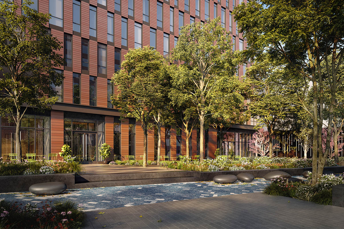 Woods Bagot completes Amberly residential tower in Brooklyn