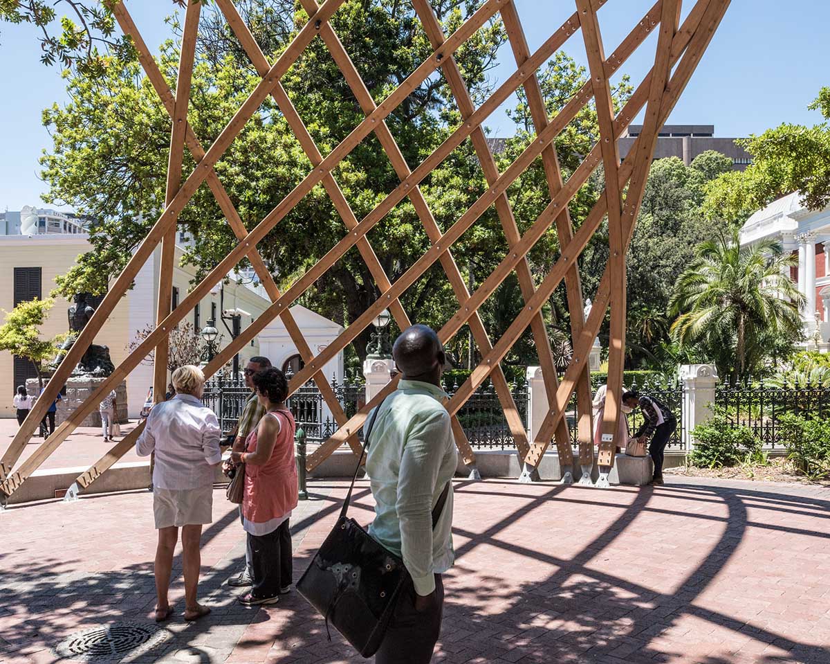 Snøhetta and Local Studio built a monument for Archbishop Desmond Tutu in Cape Town