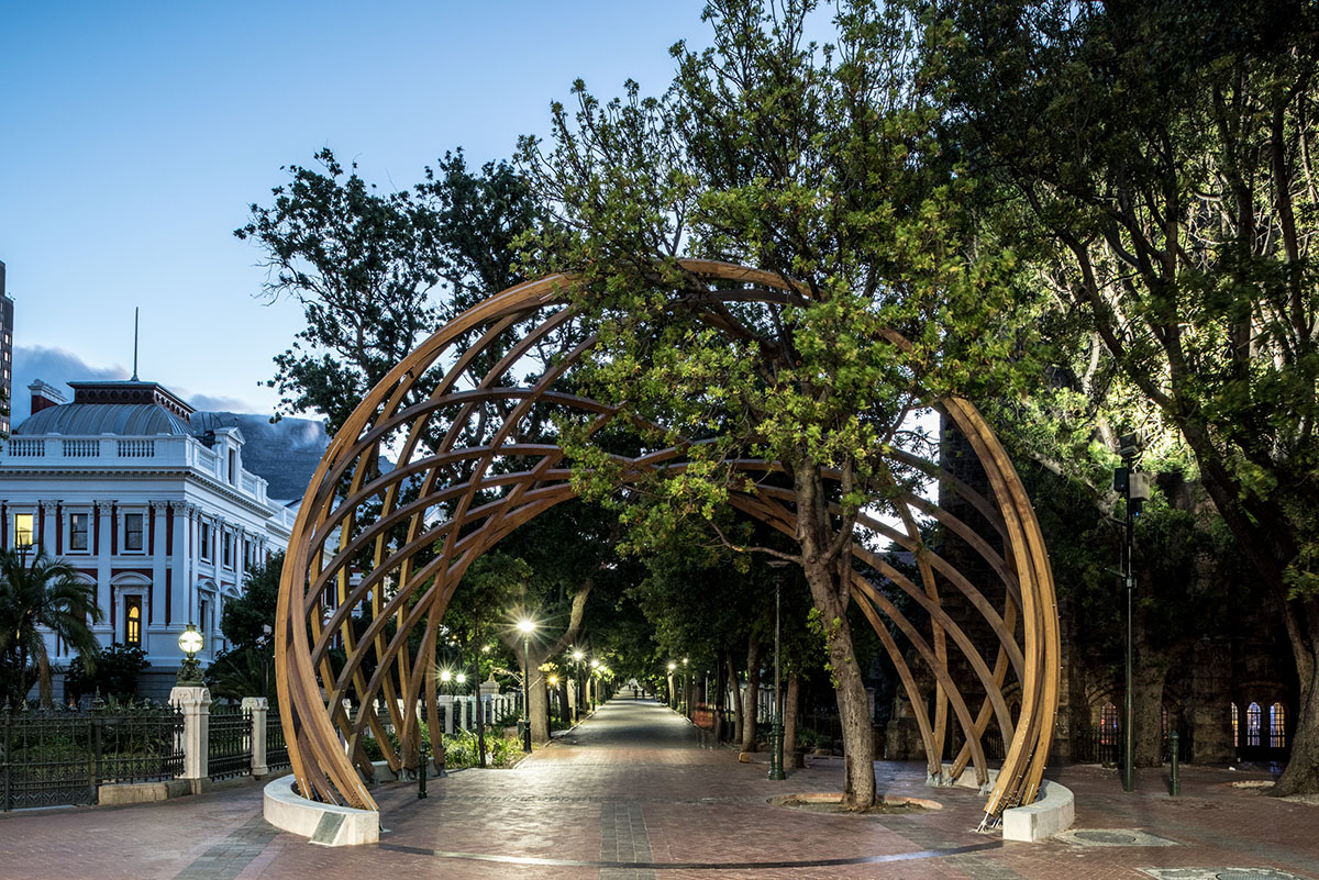 Snøhetta and Local Studio built a monument for Archbishop Desmond Tutu in Cape Town