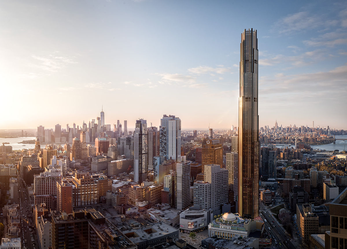 SHoP Architects' The Brooklyn Tower tops out to be Brooklyn's first ...