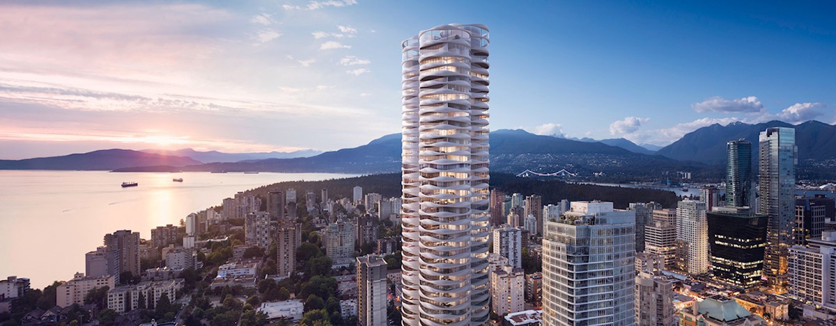 Vancouver Delivers a Gravity-Defying Tower, With a Twist - Bloomberg