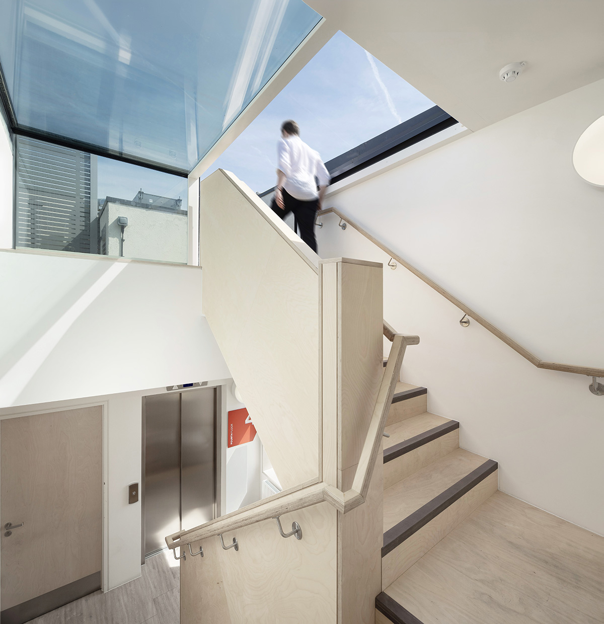 Corstorphine & Wright creates a conical cut-out office referencing an adjacent church in London