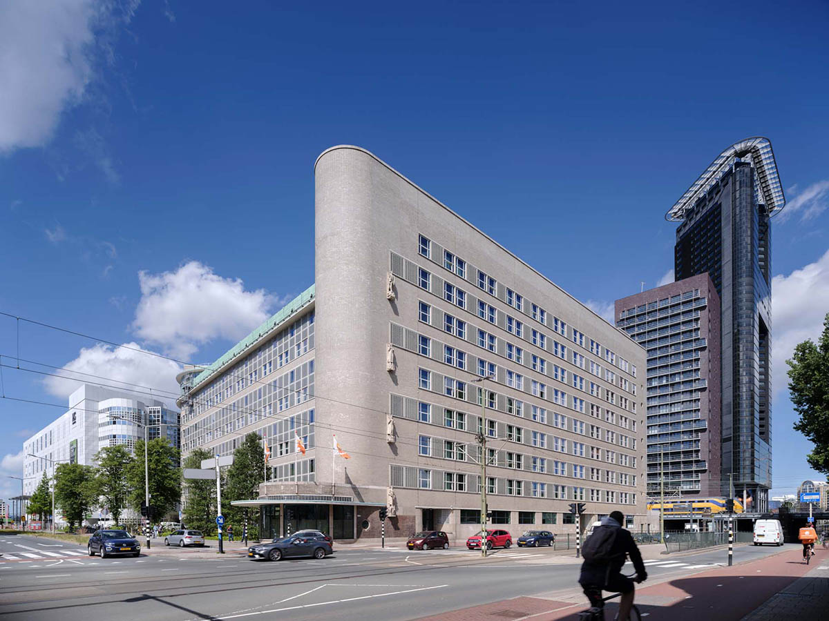 KCAP and Kraaijvanger Architects transform The Hague’s Stationspostgebouw