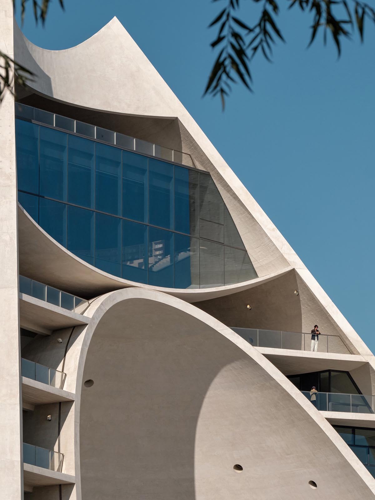 OPEN Architecture completes double-shell concrete Sun Tower in Yantai