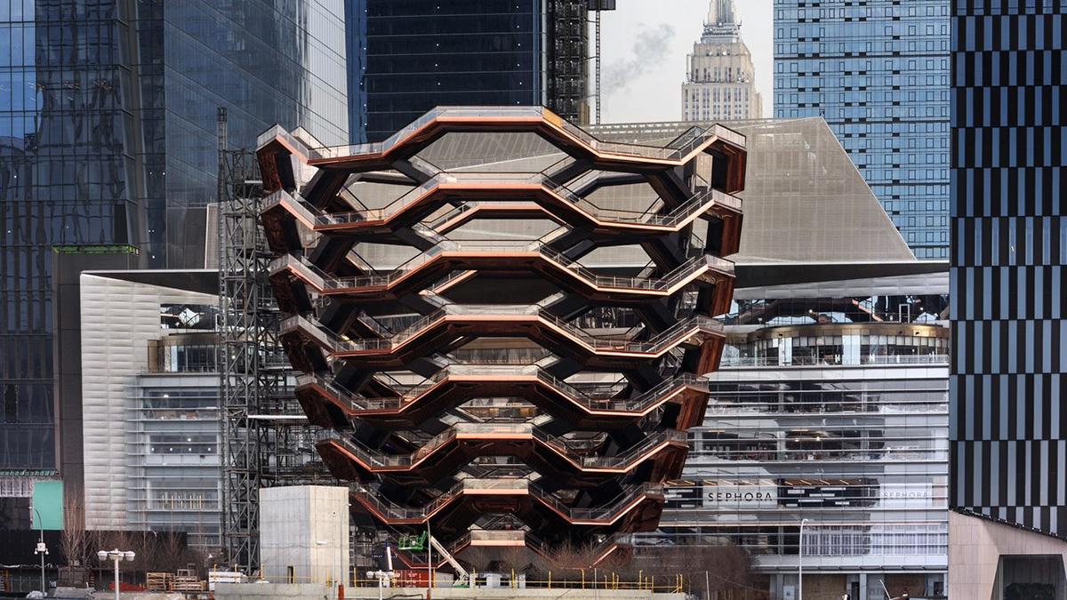 Heatherwick Studio-designed Vessel at Hudson Yards opens to the public