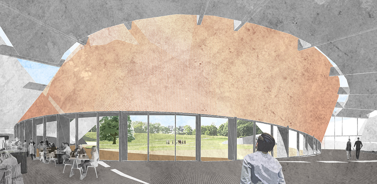 Snug Architects reveals design for a sinuous landmark to be built on the outskirts of Birmingham