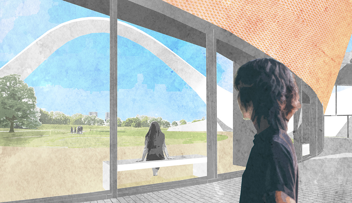 Snug Architects reveals design for a sinuous landmark to be built on the outskirts of Birmingham