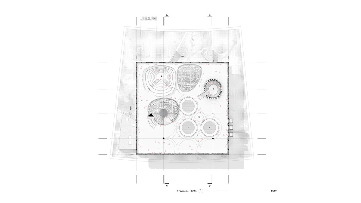 Gabriel Kozlowski unveils design for floating Brazilian Pavilion for Dubai Expo 2020
