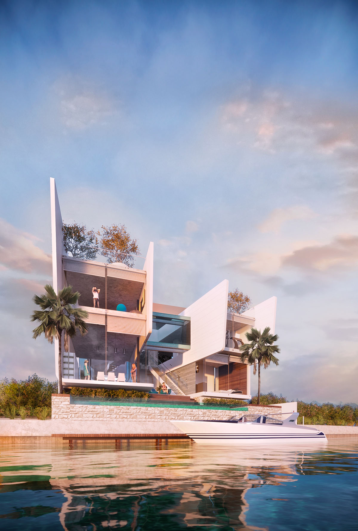 sanzpont [arquitectura]'s T&N Villa responds to the climatic conditions of Mexico