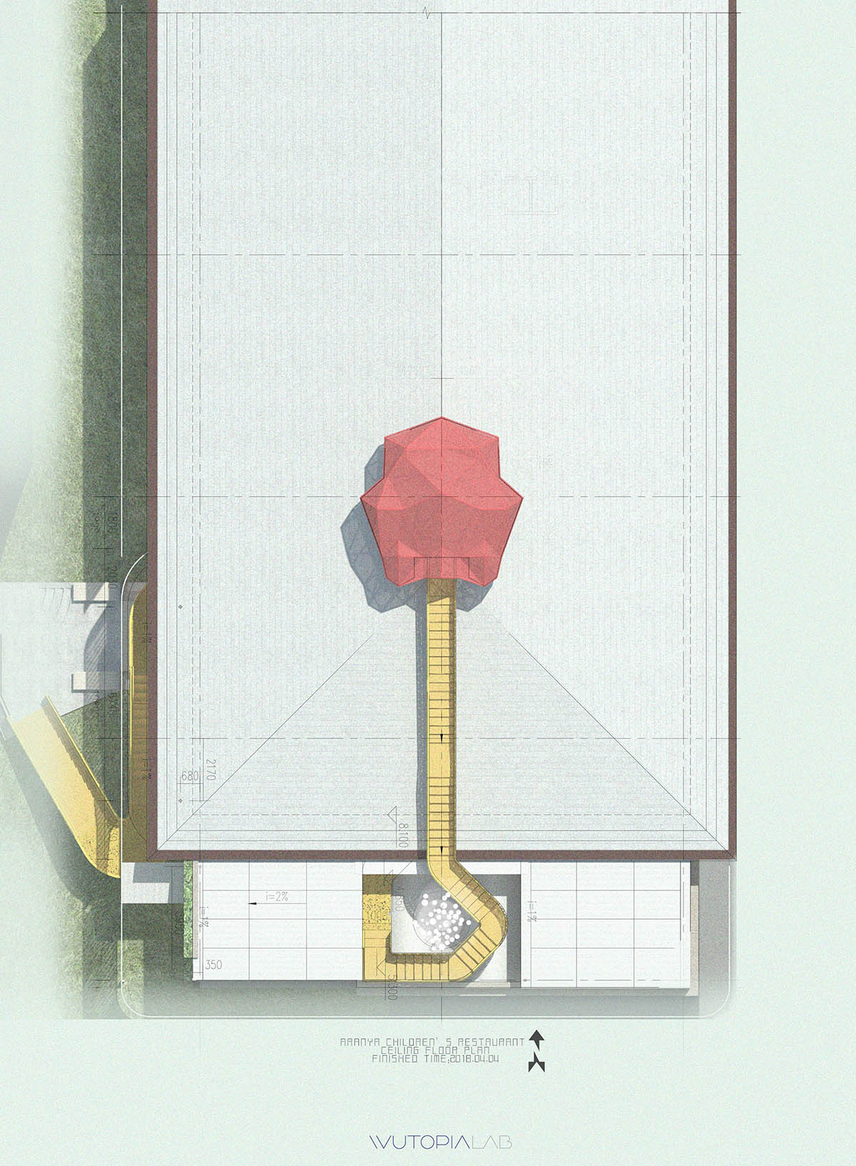 Wutopia Lab Designed a Restaurant as a Magical Neverland for Kids