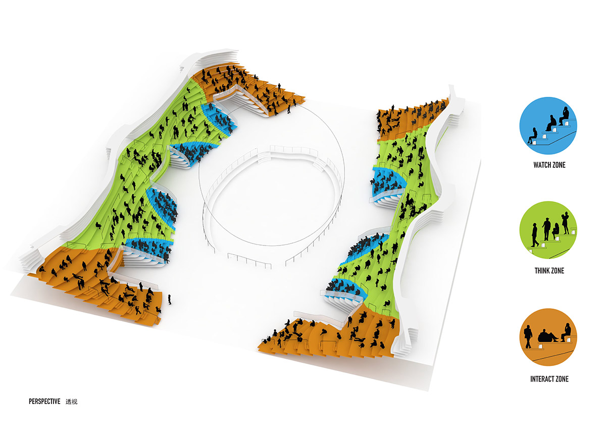 MVRDV’s topographical Tianjin Binhai Public Library featuring millions of books opens in China