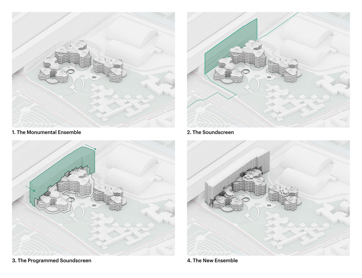 MVRDV renovates Aldo van Eyck's office complex with sound-walled 