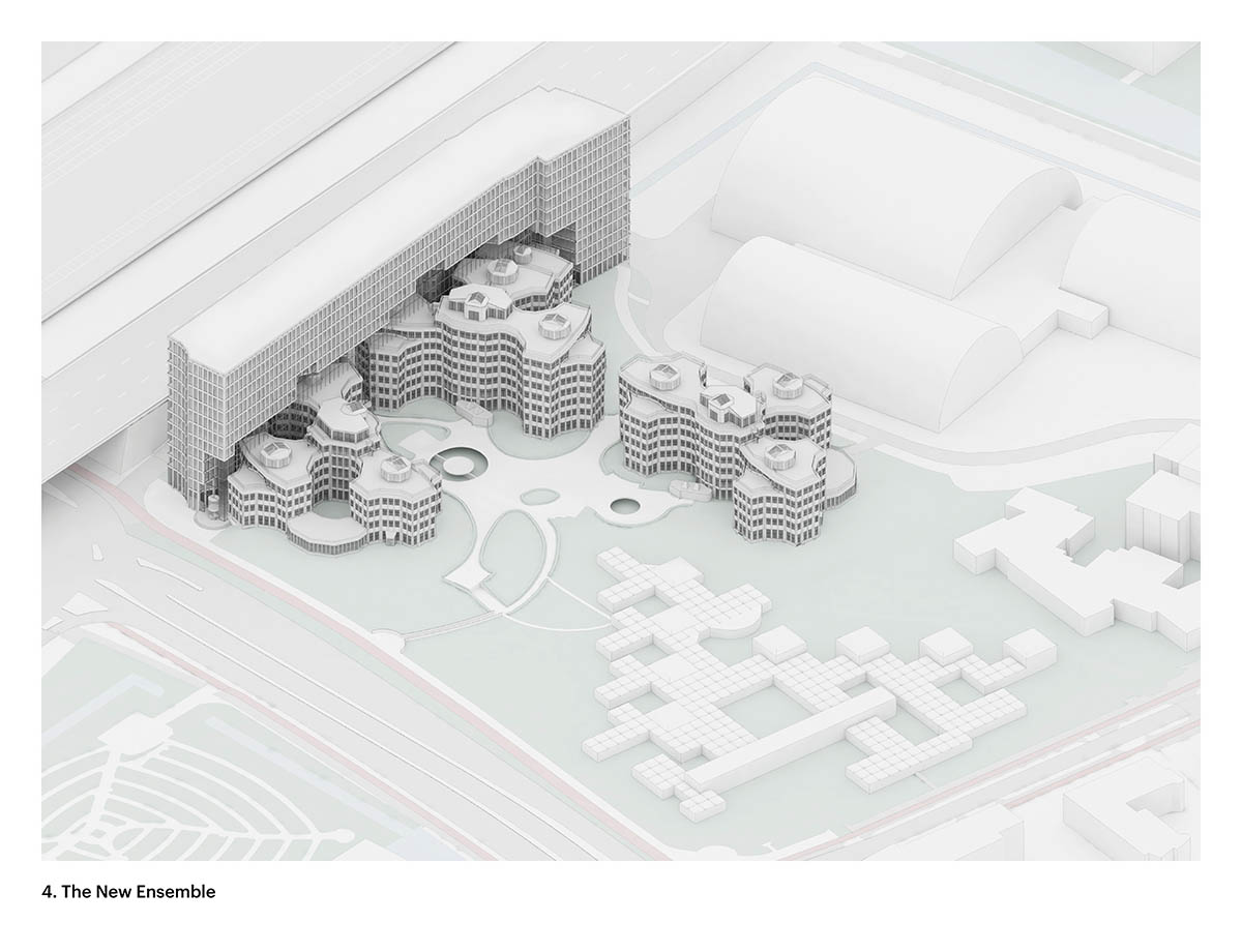 MVRDV renovates Aldo van Eyck's office complex with sound-walled 