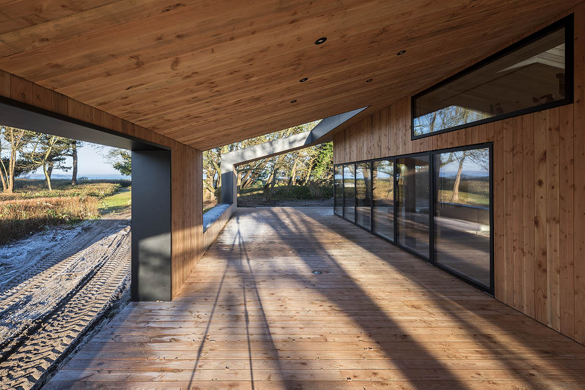 CEBRA built summer house resembling Russian babushka doll on a scenic site of Vejle