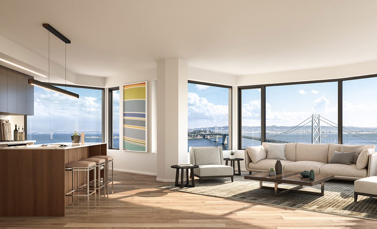 Studio Gang's Mira Tower tops out in San Francisco’s growing Transbay neighborhood