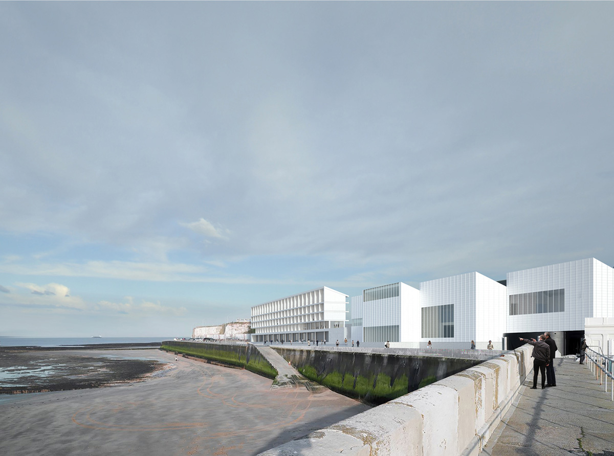 David Chipperfield Architects expands Turner Contemporary art gallery with new hostel in Kent