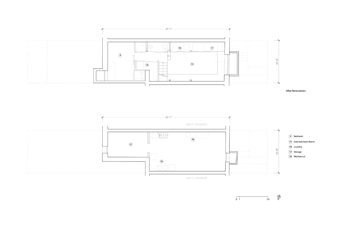 Aleph-Bau breaks Toronto’s row houses monotony with an unseen rooftop