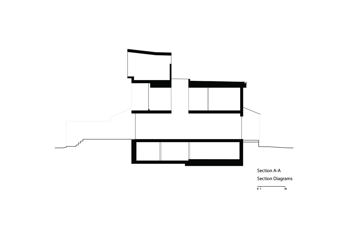 Aleph-Bau breaks Toronto’s row houses monotony with an unseen rooftop