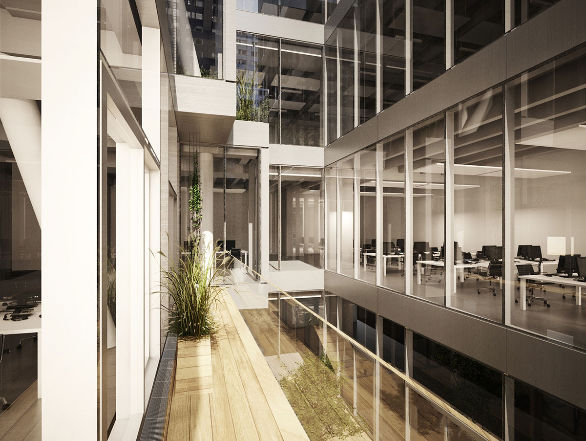 Jasper Architects transforms Berlin's old shopping mall into a glazed mixed-use office building