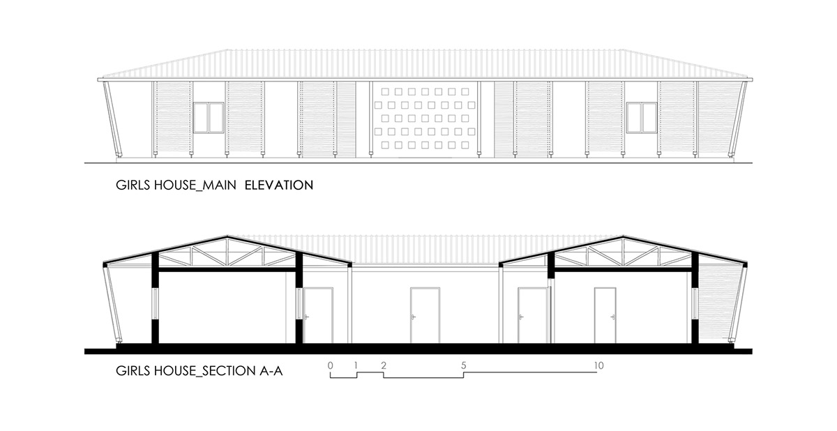 Ethiopian campus by StudioBenaim is dedicated to street children and features local elements