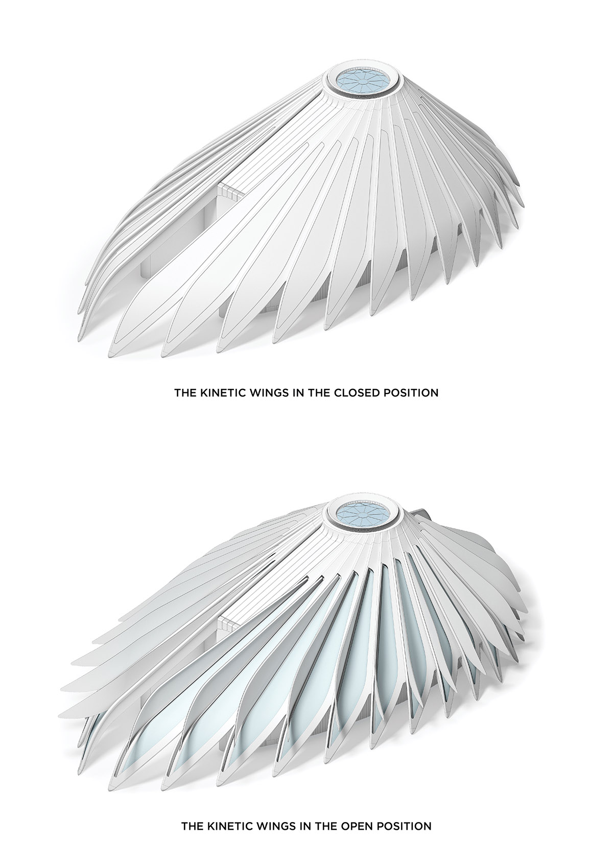 Santiago Calatrava reveals drone video and additional photographs from UAE Pavilion at Expo Dubai