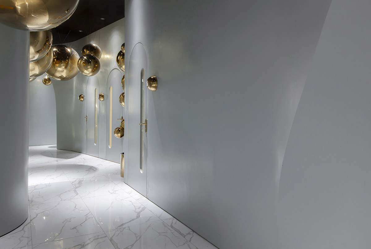 Towodesign creates a fantasy bubble trip inside a beauty salon in Shanghai