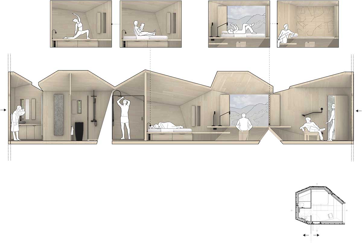 IAAC students built an ecological shelter that helps fight wildfires in the Pyrenees