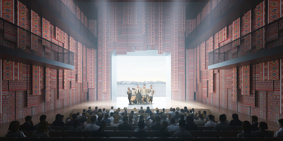 Kengo Kuma & Associates wins competition to design new Galiasgar Kamal Theatre in Russia