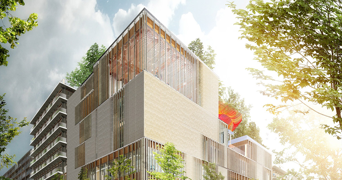 Studio Gang unveils design for Academic Building for the University of Chicago in Paris