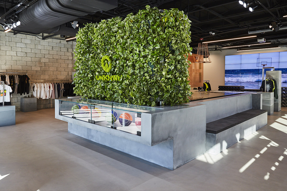 UNKNWN reveals its new Wynwood retail store with open-air functional basketball court in Miami